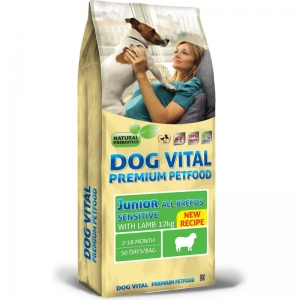 Dog Vital Junior Sensitive All Breeds Lamb 12kg