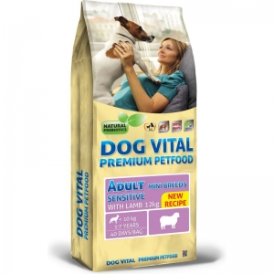 Dog Vital Adult Sensitive Mini Breeds Lamb 12kg