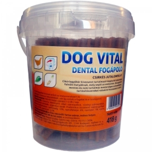 Dog Vital Dental Fogápoló Jutalomfalat Csirkés 418gr