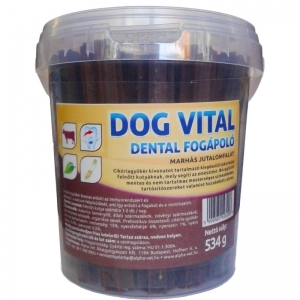 Dog Vital Dental Fogápoló Jutalomfalat Marhás 534gr